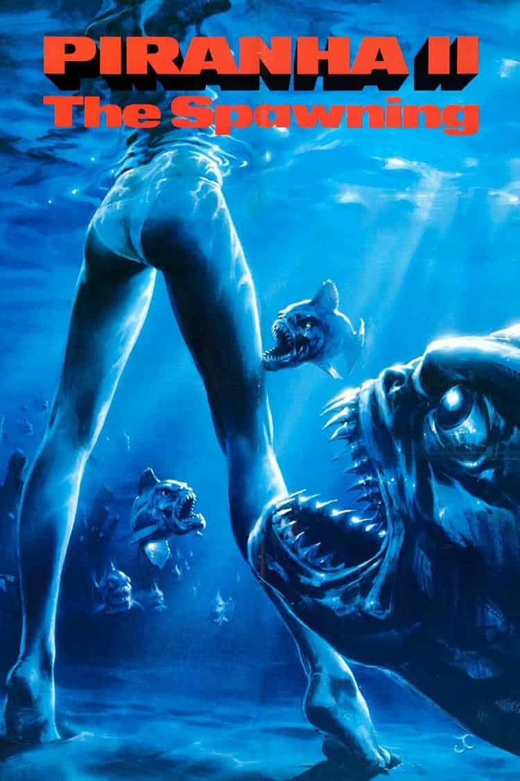 Poster for Piranha Part Two: The Spawning